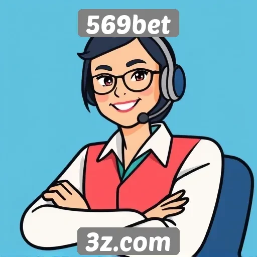 Suporte ao cliente no site 569bet